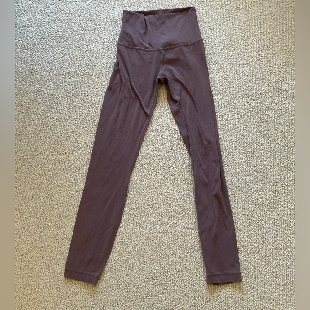 Purple Lululemon Align Leggings